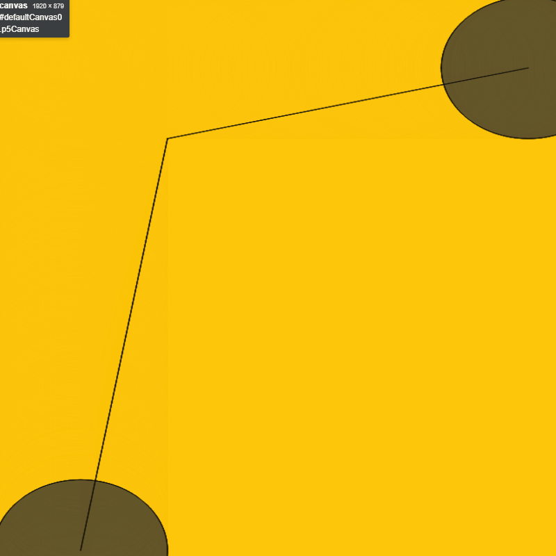 I looked for more shape examples on the library, then added lines in the code. THe movements here is pretty interesting.