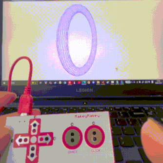 Control with Makey Makey.