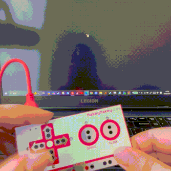 Control with Makey Makey.