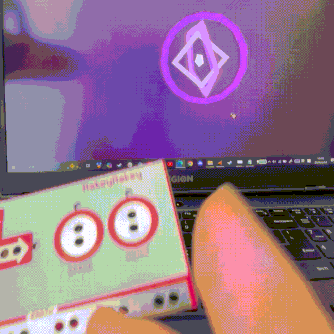 Control with Makey Makey.