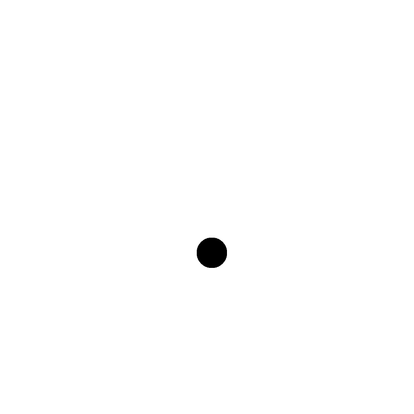 I controlled the moving dot and used it to draw a square.