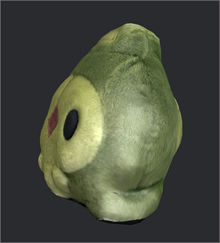 My model in 3D viewer